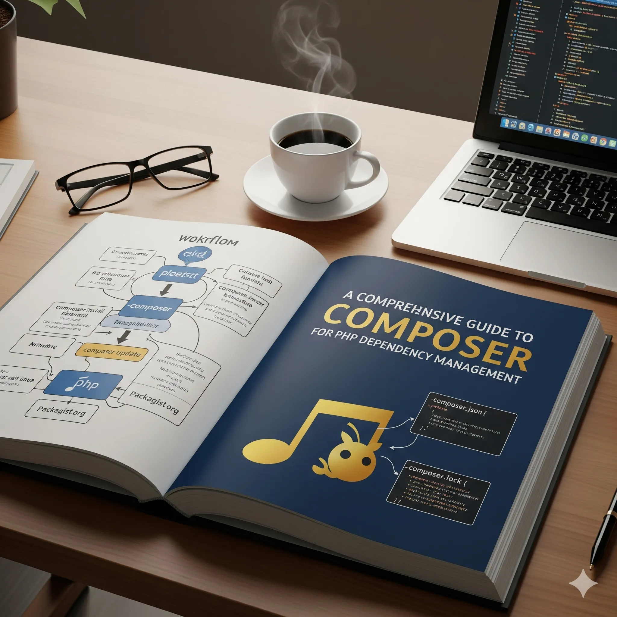 دليل شامل عن Composer لإدارة التبعيات في PHP